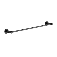 Полотенцедержатель SANCOS Base, черный матовый , арт. SC9024MB