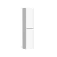 Шкаф-пенал SANCOS Libra подвесной белый глянец, 350х300х1600 мм, арт. PLB35W