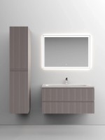 Тумба подвесная SANCOS Snob T 995х445х500, c двумя ящиками оснащенными доводчиками, Doha Soft, арт.SNT100SM