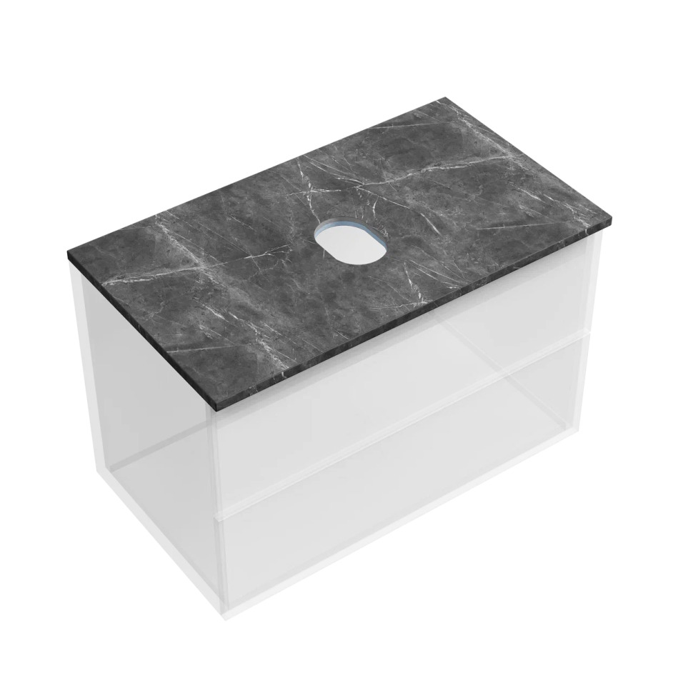 Столешница для ванной комнаты SANCOS 800х460 , арт. TT80A1