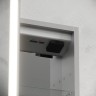 Зеркальный шкаф для ванной комнаты из алюминия SANCOS Evoke 600x700х136 мм, с LED подсветкой, арт. SC8060