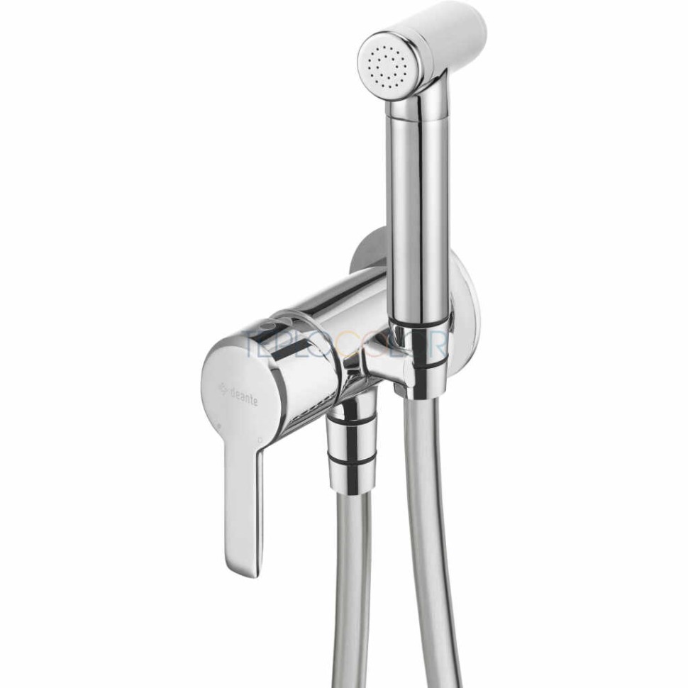 Смеситель для биде, скрытого монтажа, с лейкой типа бидетта