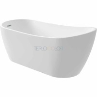 Акриловая ванна, отдельностоящая, асимметричная - 160 см