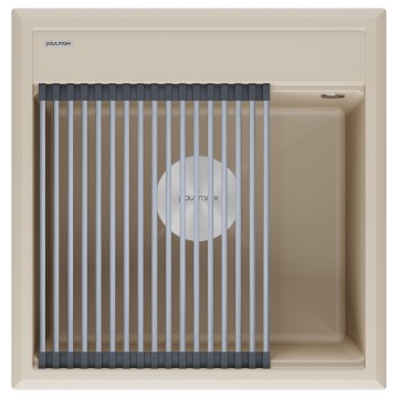 Мойка STEPIA 50, IT-GRANIT, PM115051-LA, латте, 500х510, Paulmark