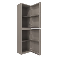 Шкаф Vincea Alto VSC-4A150MG-R подвесной, правый, 1500*404*350, светло-серый матовый