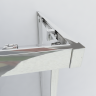 Душевой уголок Гарда (Garda) VSS-1G8595CL, 950*850, хром, стекло прозрачное