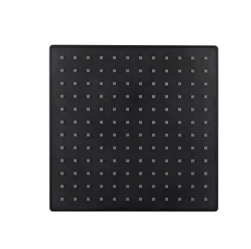 Верхний душ BERGES NARDIS S BLACK 23 см, черный матовый