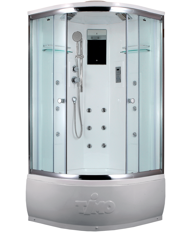 Timo Lux T-7700 душевая кабина 100*100*220, турецкая баня хамам