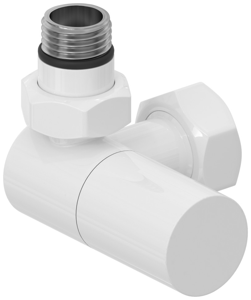 Вентиль 3D левый цилиндр (G 1/2" НР х G 3/4" НГ)