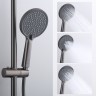 Душевая система Raglo с термостатом для ванны R20.26.09 Графит
