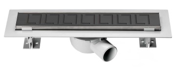 Душевой лоток Оптима (SAY OPTIMA) 601.60.B.M.S.BLOK, 60 см, матовый черный