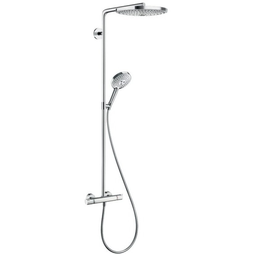 Душевая система Hansgrohe Raindance Select S 240 2 jet Showerpipe (27129400) хром,белый