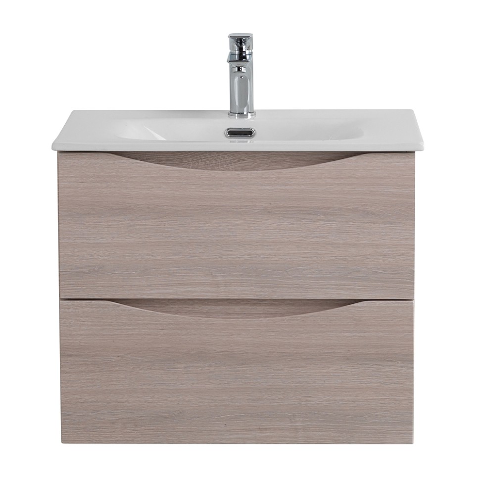 База под раковину подвесная BelBagno MARINO-CER-N-700-2C-SO-RG-P