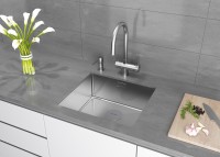 Мойка нерж. сталь NEXT 48 UNI, PM214844-BS, брашированная нерж.сталь, 480х440мм, Paulmark 1,2мм