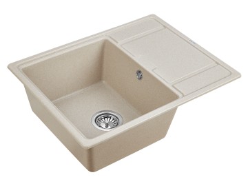 Мойка FLUGEN 50-650, IT-GRANIT, PM216550-BE, бежевый , 650х500 мм, Paulmark