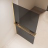 Душевая перегородка Walk-In VSW-1HR900CGG, 900*2000, матовый золотой, стекло тонированное
