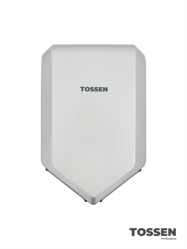 TOSSEN HS 1310 M - высокоскоростная сушилка для рук (ABS-пластик) (коллекция «Классический серый»)