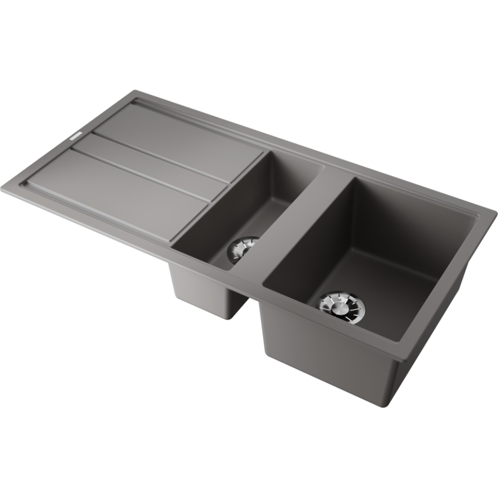 Кухонная мойка Omoikiri Kitagawa 100-2-GR Artceramic/leningrad grey