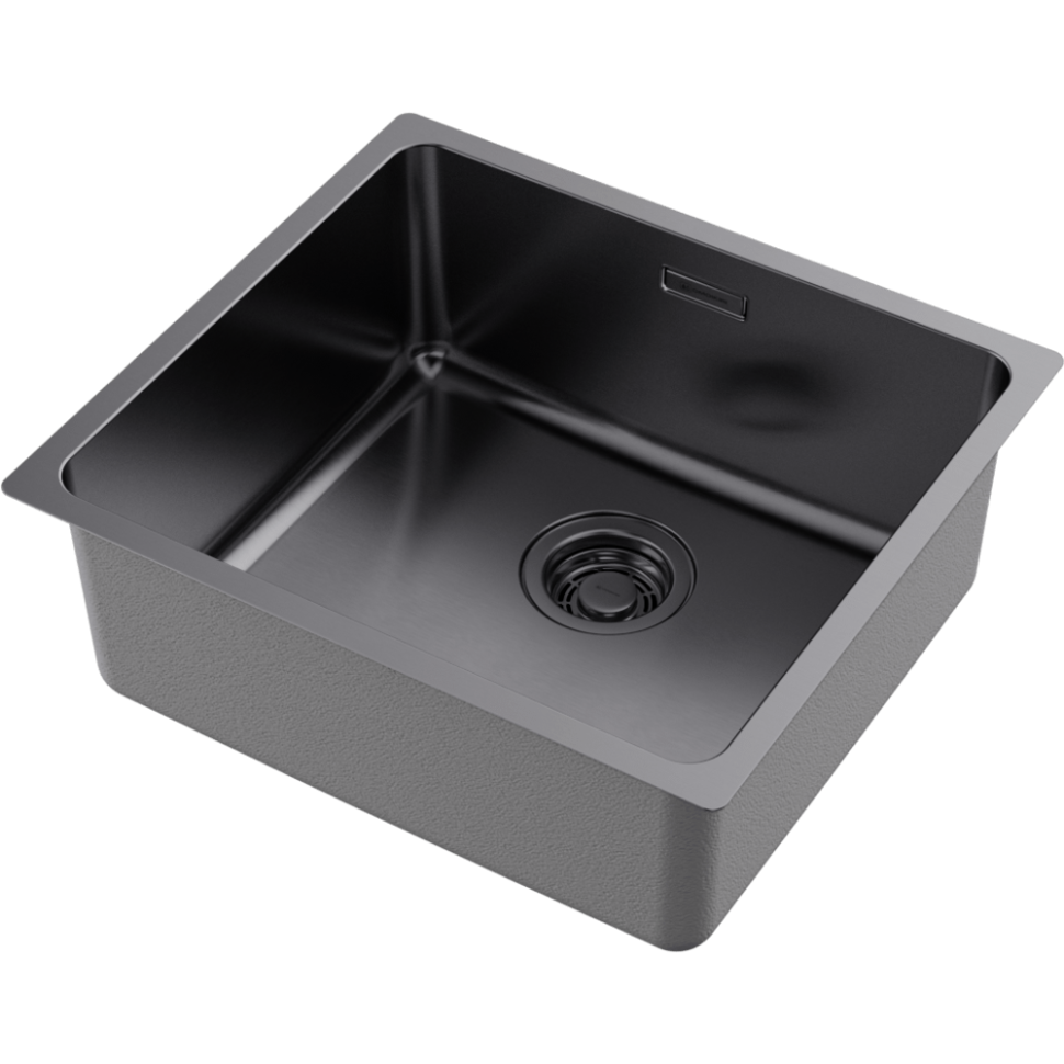 Кухонная мойка Omoikiri Tadzava 49-U/I-GM нерж. сталь/вороненая сталь