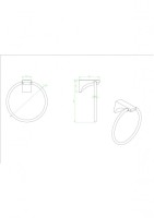 Полотенцедержатель 70006