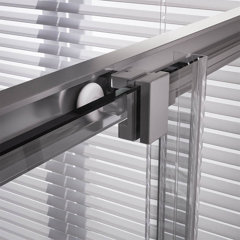 1/2 Душевого угла Veconi Premium Trento PTC-20CH, 1200*2000мм, хром, стекло прозрачное