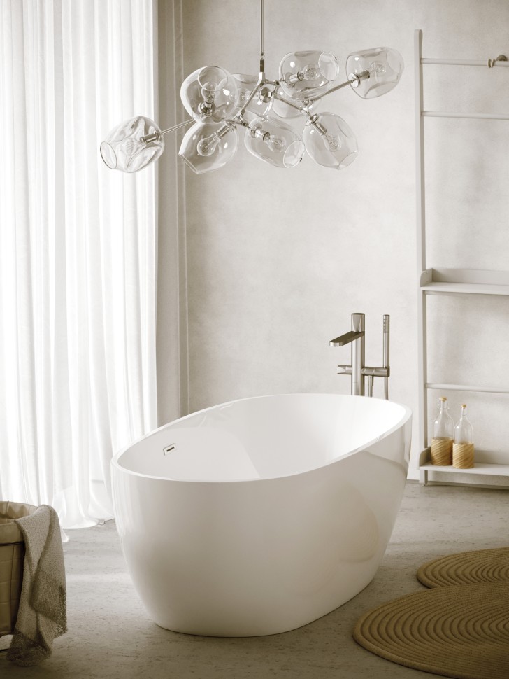 Ванна SANCOS Flo акриловая отдельностоящая