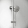 Душевая стойка с изливом и термостатом для ванны/душа Game, с регулировкой по высоте, цвет хром, арт.SC3001LCH
