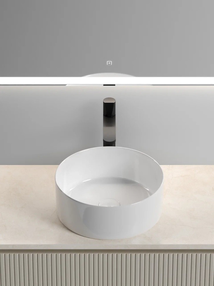 Тумба подвесная SANCOS Snob T 995х445х500, c двумя ящиками оснащенными доводчиками, Beige Soft , арт.SNT100CE