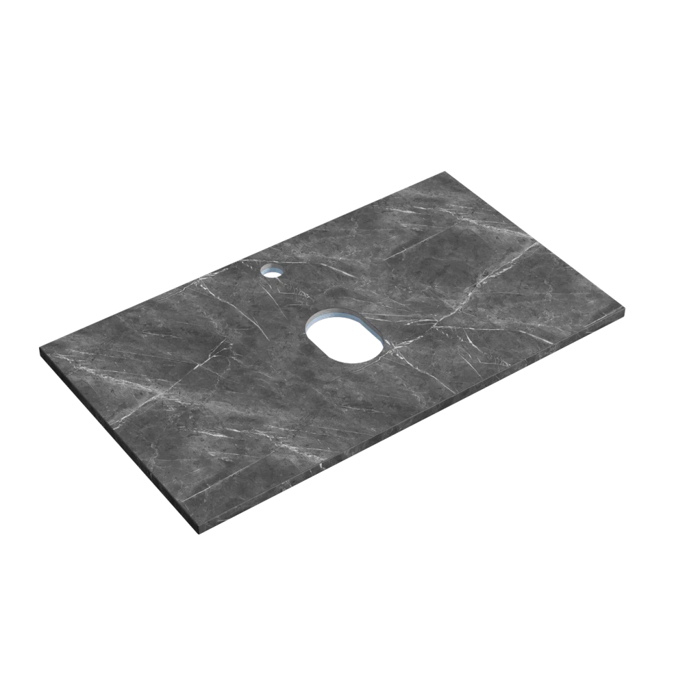 Столешница для ванной комнаты SANCOS 800х460 , арт. TT80A1X