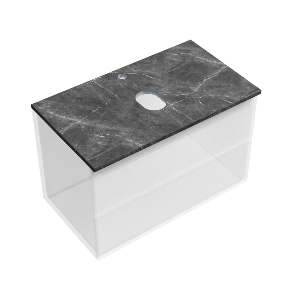 Столешница для ванной комнаты SANCOS 800х460 , арт. TT80A1X