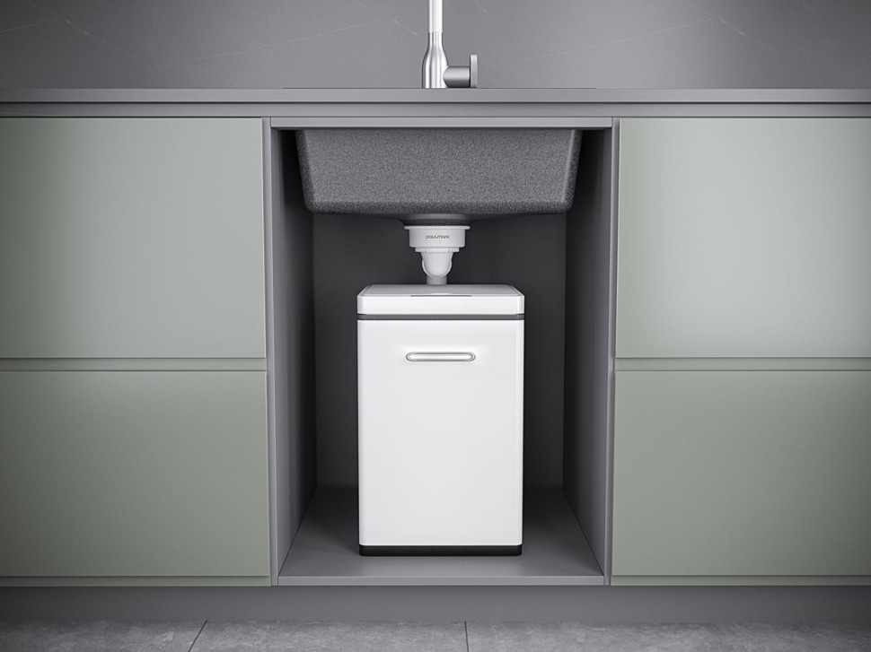 Сифон телескопический с круглым переливом Trust, PM1022-CR, хром, Paulmark