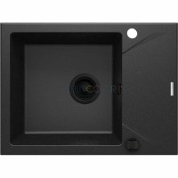 Гранитная мойка, 1-чаша с осушкой