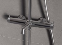 Душевая стойка Rim VSFS-2RM1CH с изливом, хром