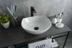 Раковина Gid N9412 51191 накладная белая 41.5x38x14