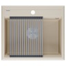 Мойка STEPIA 60, IT-GRANIT, PM115951-LA, латте, 590х510, Paulmark