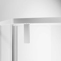 Душевой уголок Slim-N VSP-4SN900CL, 900*900, хром, стекло прозрачное