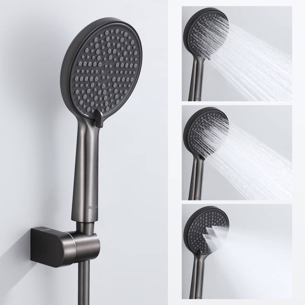 Душевая система Raglo встраиваемая R20.27.09 Графит