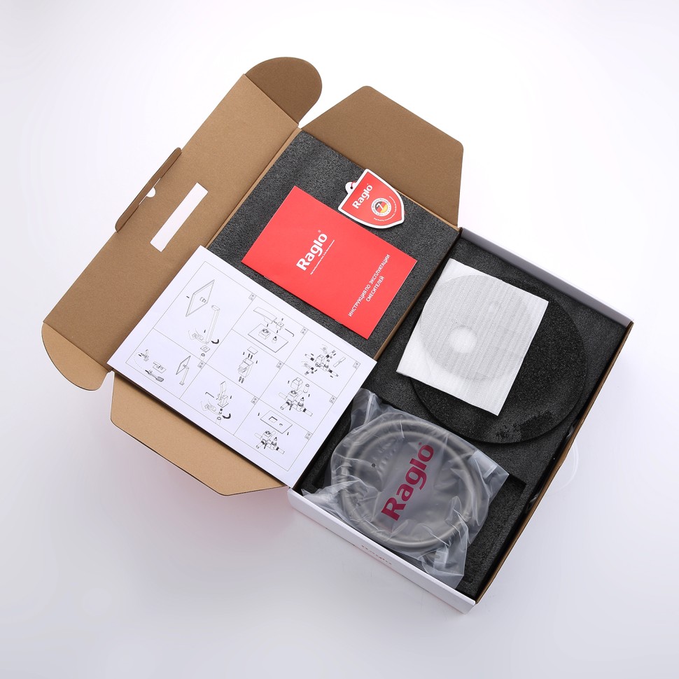 Душевая система Raglo встраиваемая R20.27.09 Графит