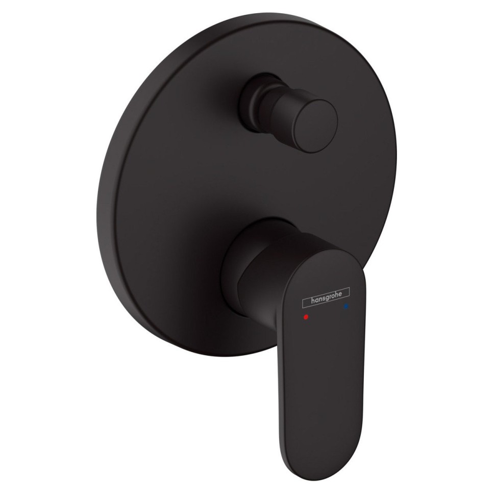 Смеситель для ванны Hansgrohe Vernis Blend 71466670, черный матовый