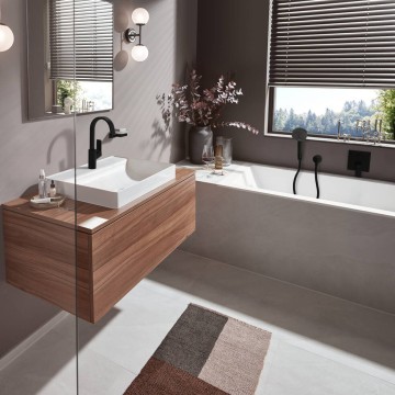 Смеситель для душа Hansgrohe Vivenis черный (75415670)