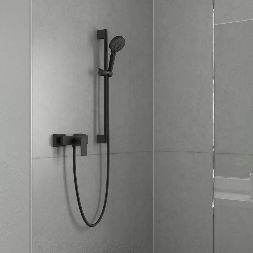 Смеситель для душа Hansgrohe Vernis Shape черный (71650670)