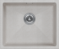 Мойка LUMI 55UNI, IT-GRANIT, LU55-BE, бежевый, 555х460, Paulmark