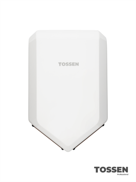 TOSSEN HS 1310 MW - высокоскоростная сушилка для рук (ABS-пластик) (коллекция «Классический белый»)