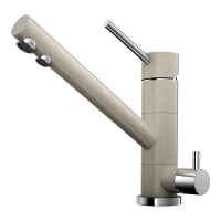 Смеситель для кухни Omoikiri Tonami-SA латунь/бежевый