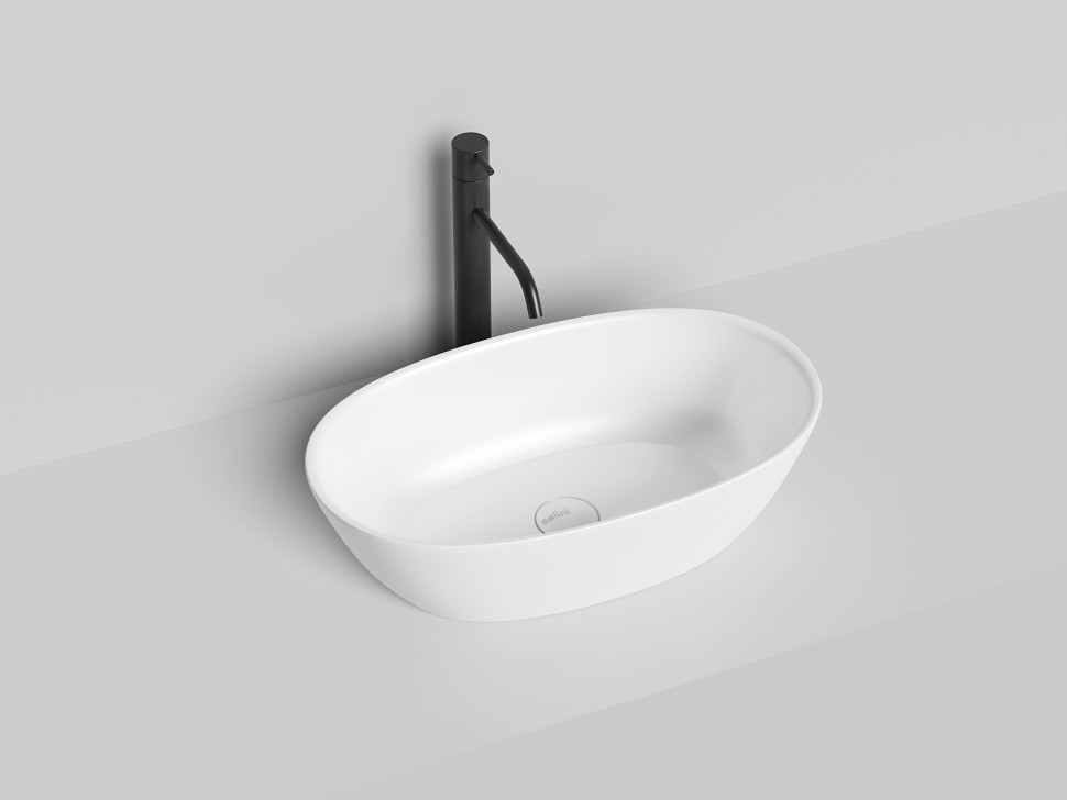 Раковина накладная SOFIA 555х330х150 S-Stone Матовое