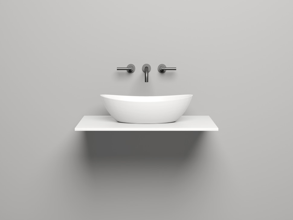 Costa  Столешница   800x500   в цвете по RAL 800х500х15 S-Stone Матовое