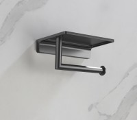 Бумагодержатель Timo Saona 13043/18 черное золото