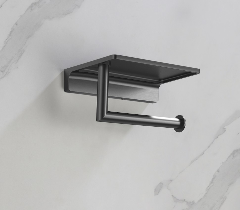 Бумагодержатель Timo Saona 13043/18 черное золото