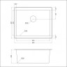 Мойка EMAR EMQ-1555.P EMQ-1555.P Антрацит