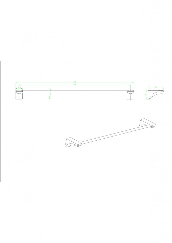 Полотенцедержатель 70008